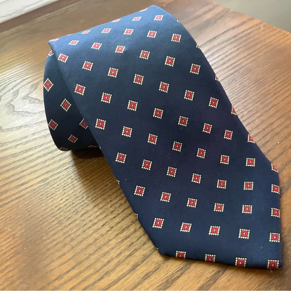 Givenchy Men’s All Silk Tie - Blue
